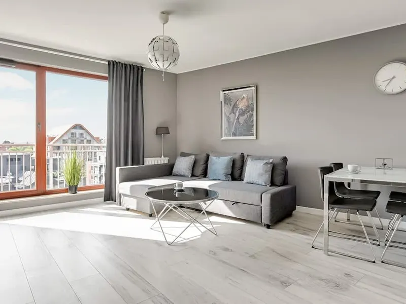 Stylowy Apartament z Parkingiem | SPA | Wyspa Spichrzów – zdjęcie 1
