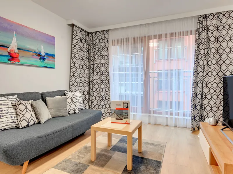 Stylish Studio in the Center of Gdansk | Swimming Pool, Sauna and Gym – photo 1