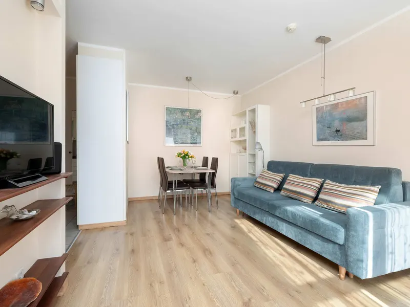 Komfortable Wohnung 200 m vom Strand entfernt | Balkon | Arbeitsplatz – Foto 4