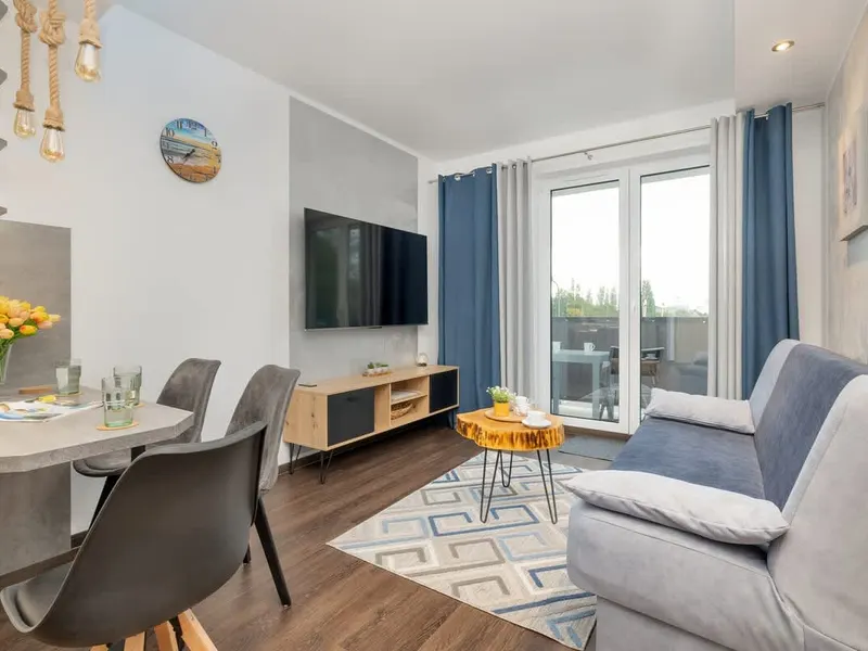 Stylowy Apartament z Balkonem | Parking w Garażu – zdjęcie 1