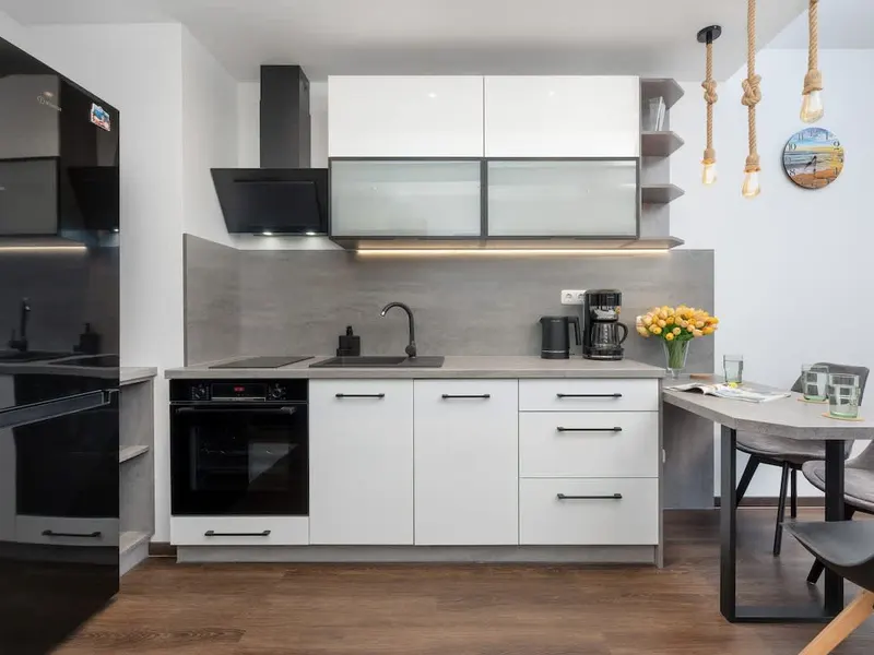 Stylowy Apartament z Balkonem | Parking w Garażu – zdjęcie 4