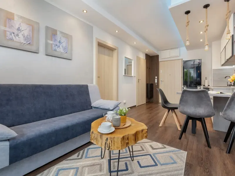 Stylowy Apartament z Balkonem | Parking w Garażu – zdjęcie 3