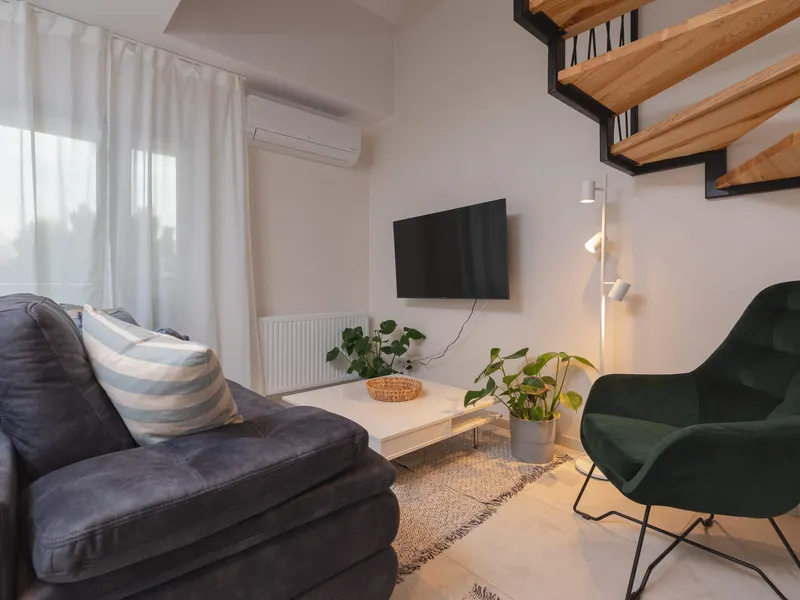 Dwupoziomowy Apartament | Balkon, Parking, Blisko Plaży – zdjęcie 1