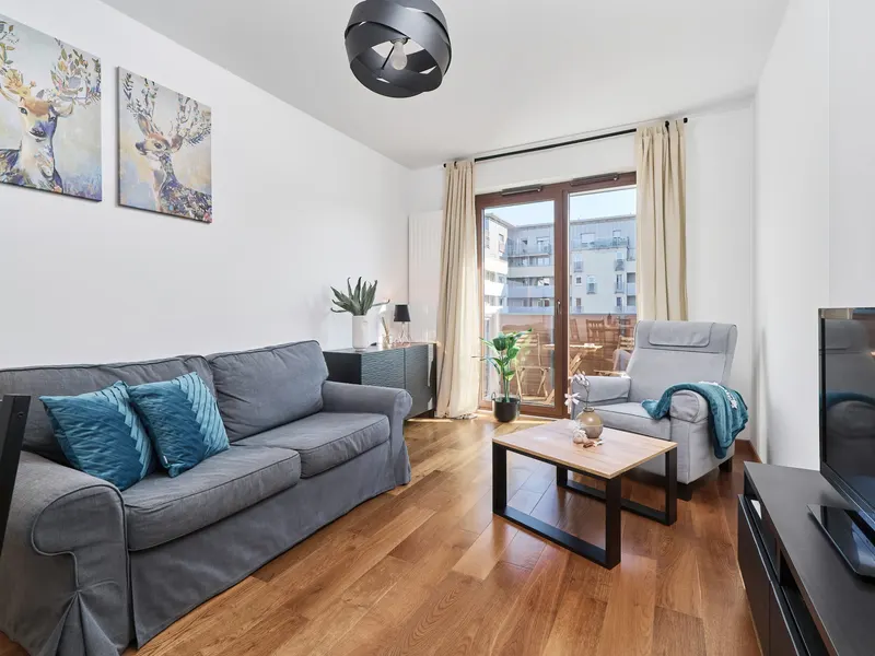 Komfortowy Apartament we Wrocławiu | Balkon i Parking – zdjęcie 1