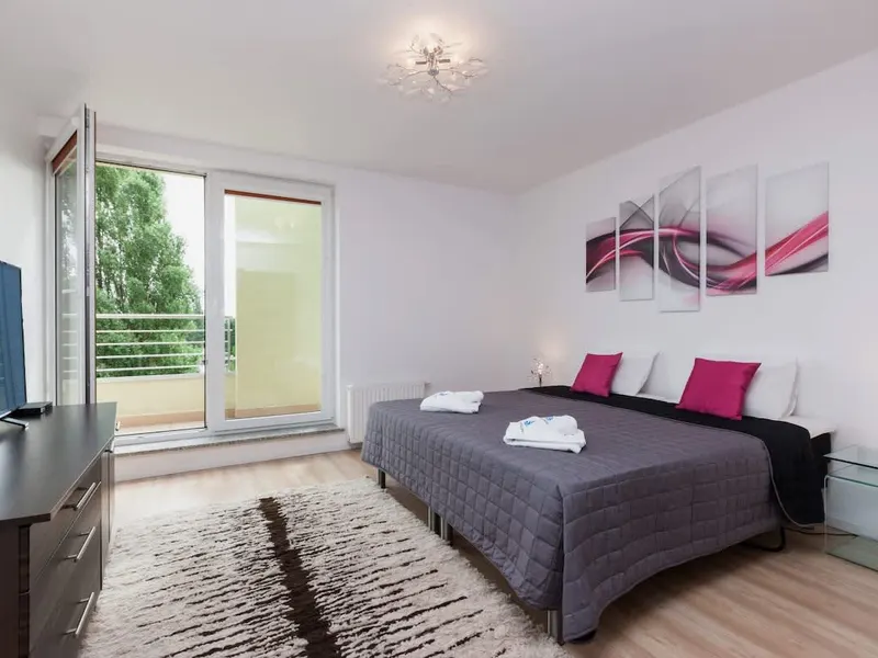 Komfortowy Apartament | 2 Sypialnie | Widok na Rzekę i Morze – zdjęcie 2