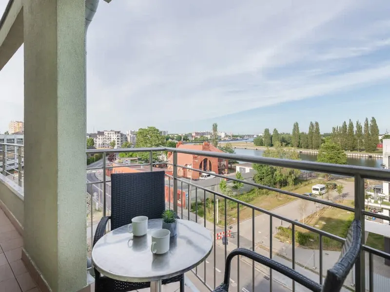 Komfortowy Apartament | 2 Sypialnie | Widok na Rzekę i Morze – zdjęcie 4
