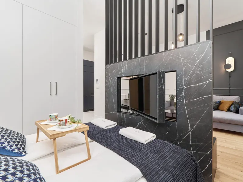 Eleganckie Studio w Centrum | Balkon | Dla 4 Osób – zdjęcie 4