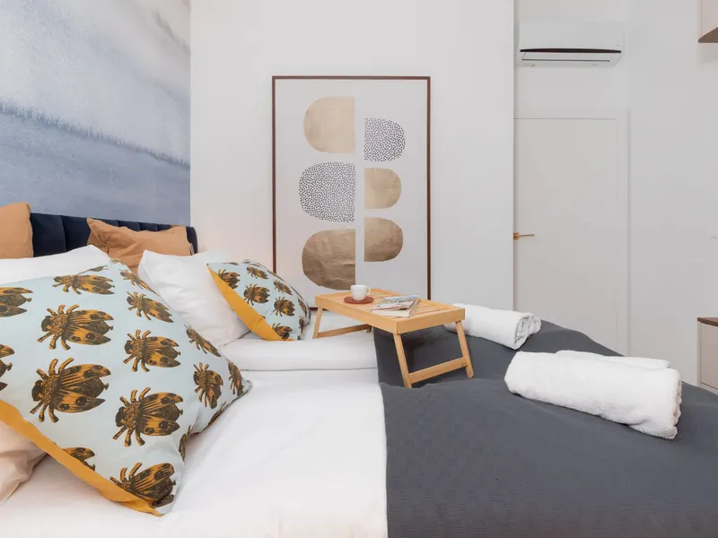 Stylowy Apartament z Balkonem | Parking | Widok na Motławę – zdjęcie 4