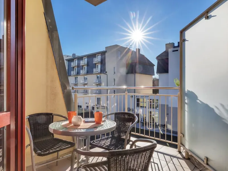 Funktionales Studio mit Balkon | 350 m vom Strand entfernt – Foto 2
