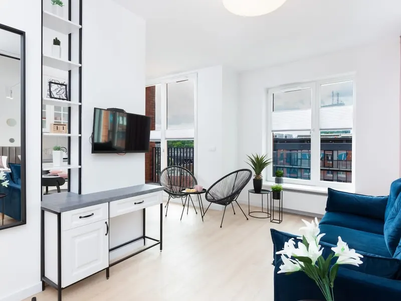 Nowoczesne Studio z Balkonem | Centrum – zdjęcie 3