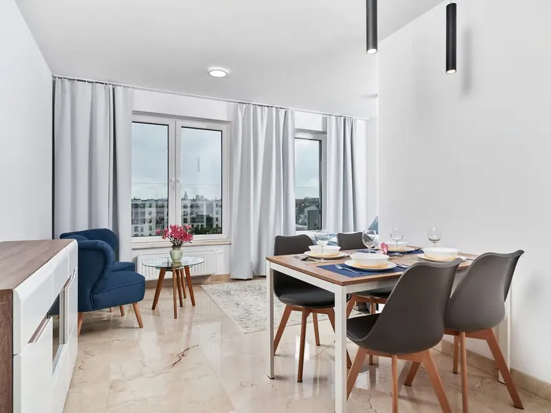 Jasny Apartament z Balkonem | Centrum Wrocławia – zdjęcie 1