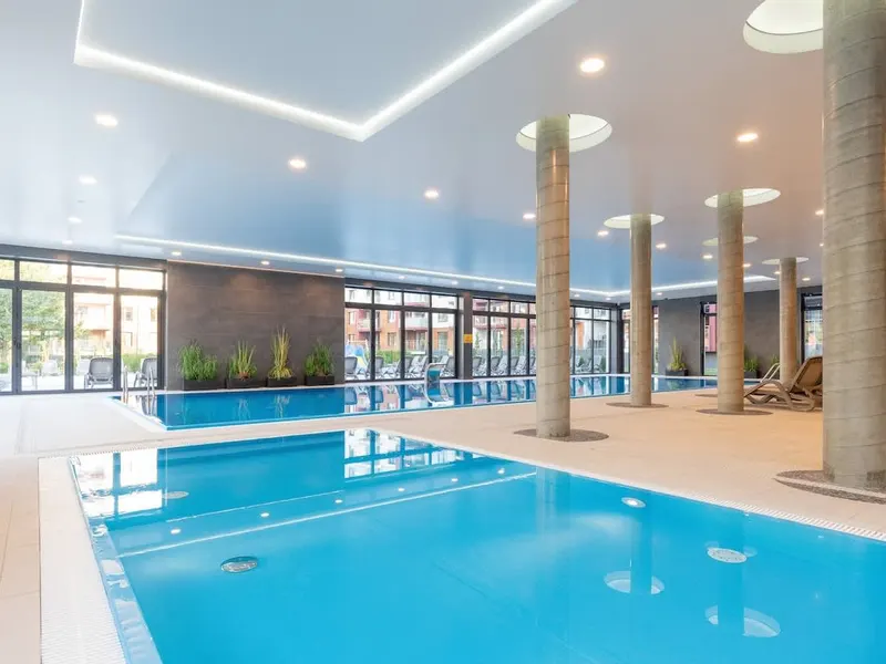 Familienwohnung | Schwimmbad, Fitnessraum, 450 m zum Strand – Foto 1