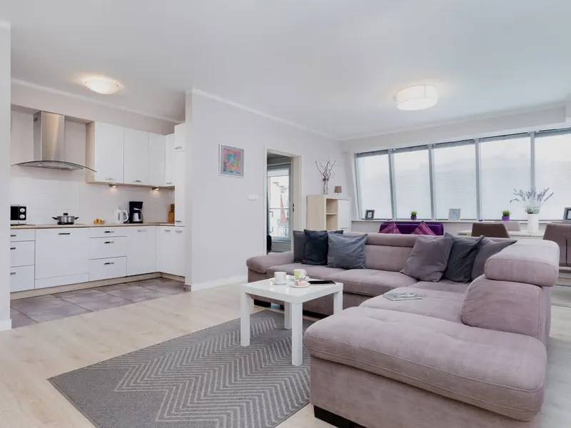 Subtelny Apartament w Świnoujściu | Balkon – zdjęcie 1