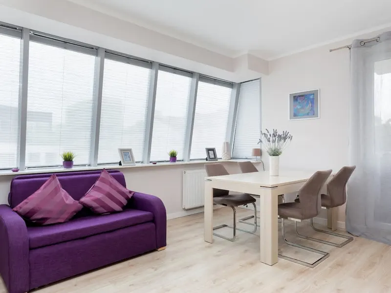 Subtelny Apartament w Świnoujściu | Balkon – zdjęcie 4