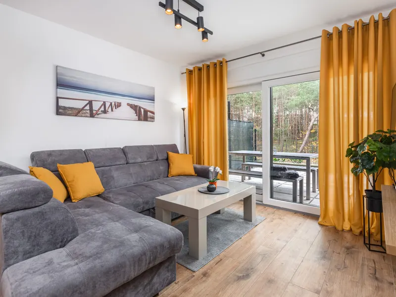 Jasny Apartament tuż przy plaży | Taras i Parking – zdjęcie 1