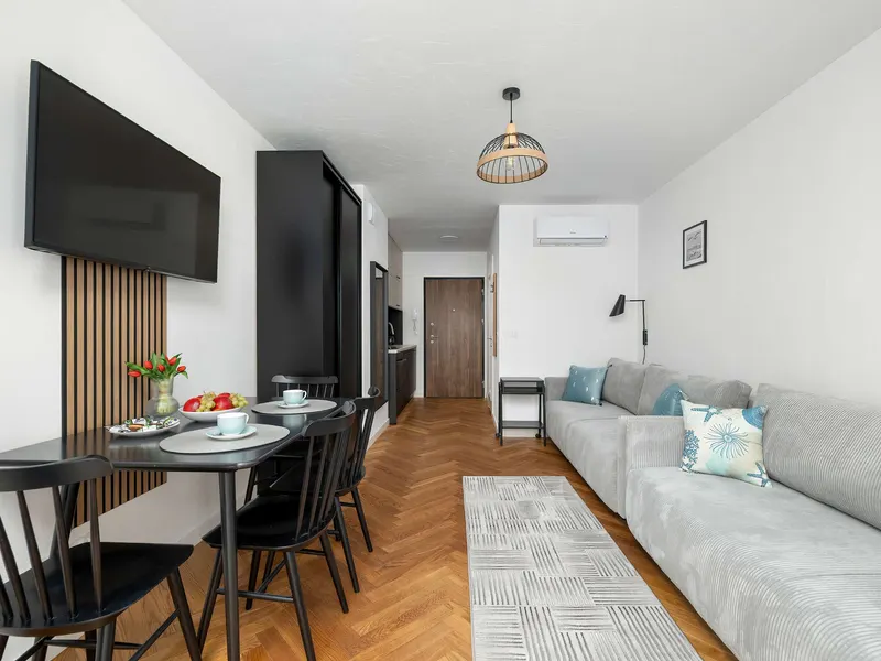 Klimatyzowane Studio dla 4 osób | Balkon, Blisko Plaży – zdjęcie 5