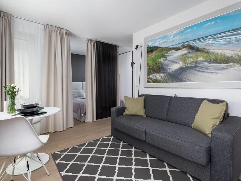 Stylowe Studio w Centrum Kołobrzegu | Balkon – zdjęcie 1
