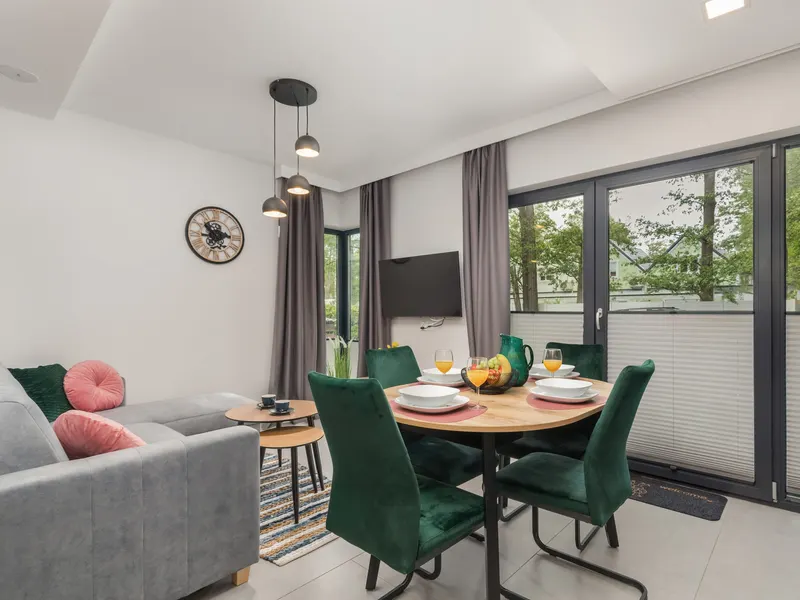 Stylowy Apartament | Taras i Jacuzzi w Budynku – zdjęcie 1