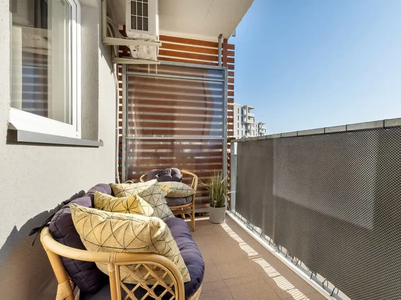 Modny Apartament | Parking, Balkon, Klimatyzacja – zdjęcie 4