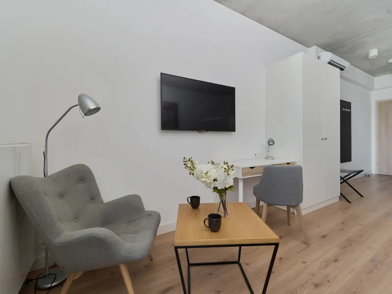 Nowoczesne Studio blisko Rynku | Klimatyzacja | Parking – zdjęcie 2