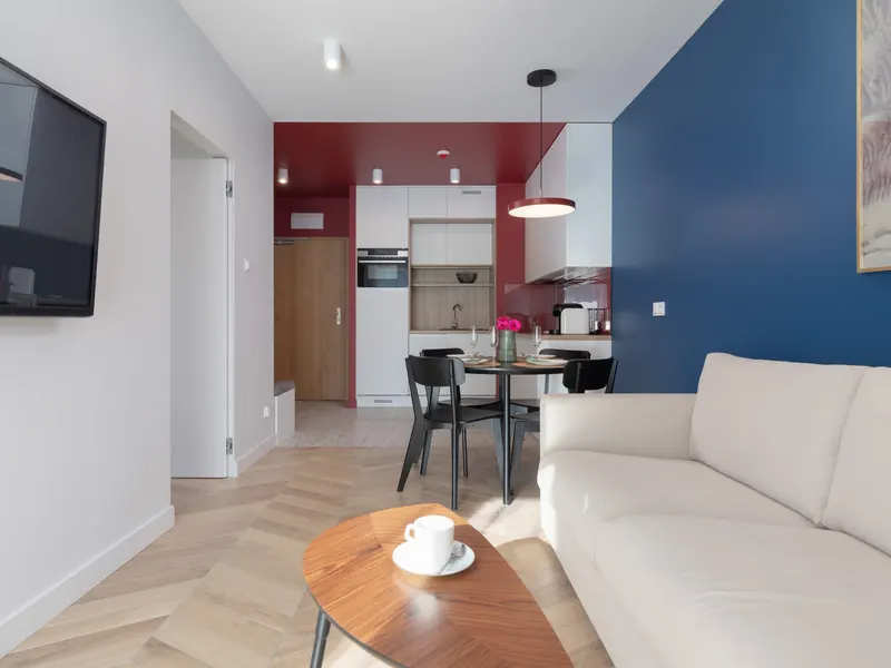Stilvolle Wohnung mit Balkon | Parkplatz | 500 m zum Strand – Foto 5