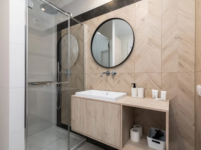 Stylowy Apartament z Balkonem | Prywatny Parking – zdjęcie 5
