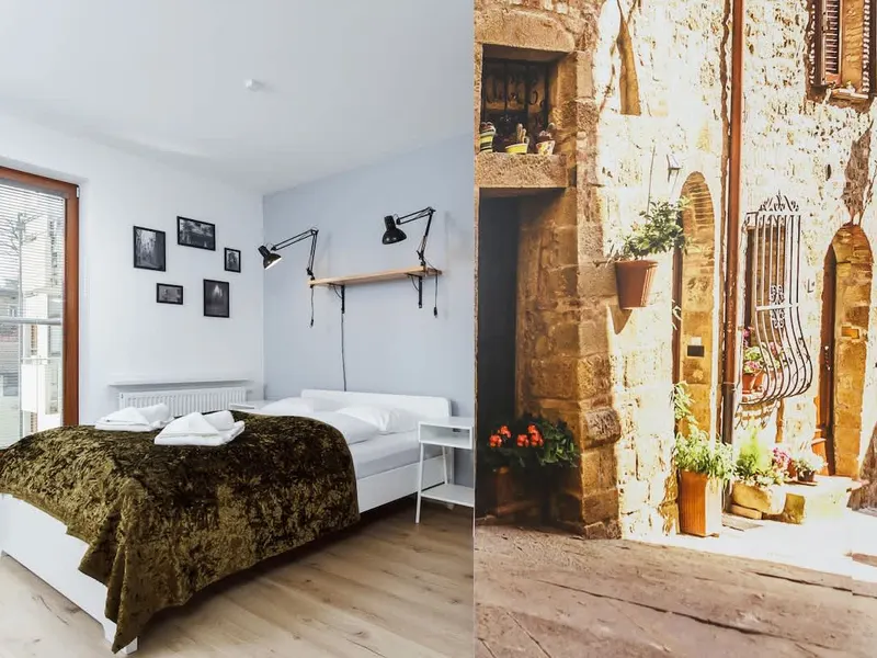 Klimatyczne Studio na Kazimierzu | Balkon i Siłownia – zdjęcie 1