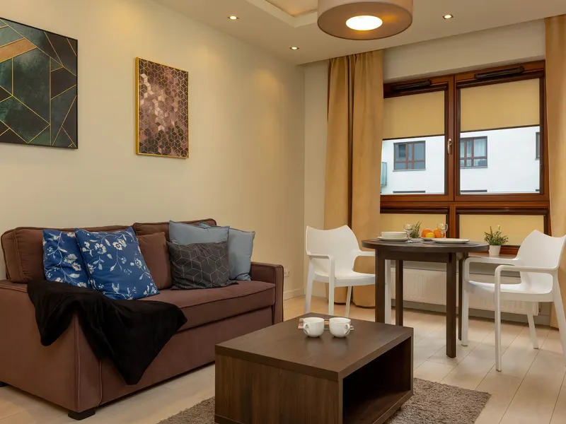 Jasny Apartament na Woli | Miejsce Parkingowe – zdjęcie 3