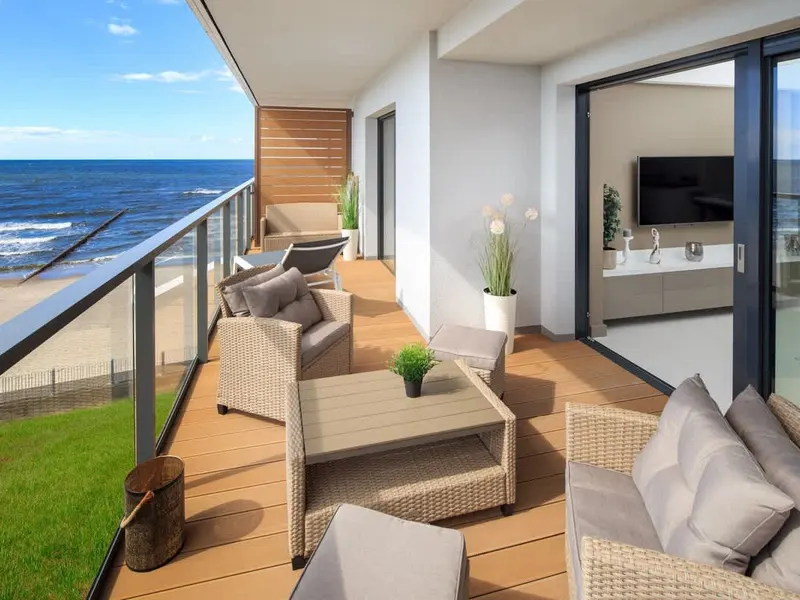 Appartement am Meer | Meerblick und Balkon – Foto 3