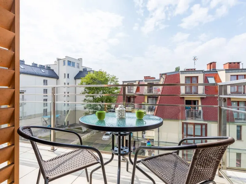 Modernes Studio in Strandnähe | Balkon | Parkplatz – Foto 4