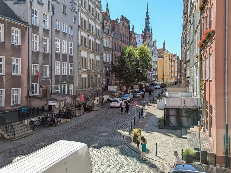 Atmosphärische Wohnung | Blick auf die Motława und die Altstadt – Foto 4