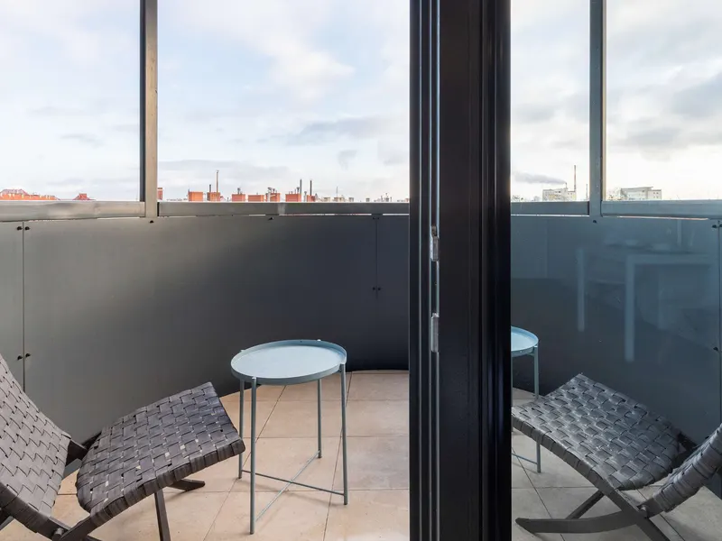 Modernes Studio in Wrzeszcz | Balkon | In der Nähe des Bahnhofs – Foto 4