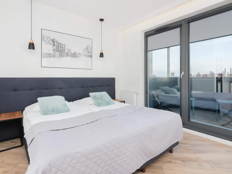 Modernes Studio in Wrzeszcz | Balkon | In der Nähe des Bahnhofs – Foto 1