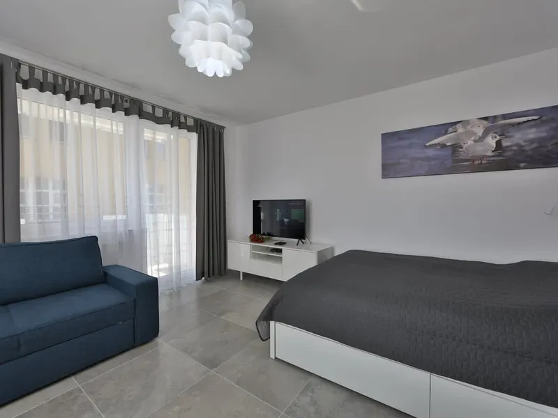 Przytulne Studio | 400 m do Plaży, Siłownia, Balkon – zdjęcie 2