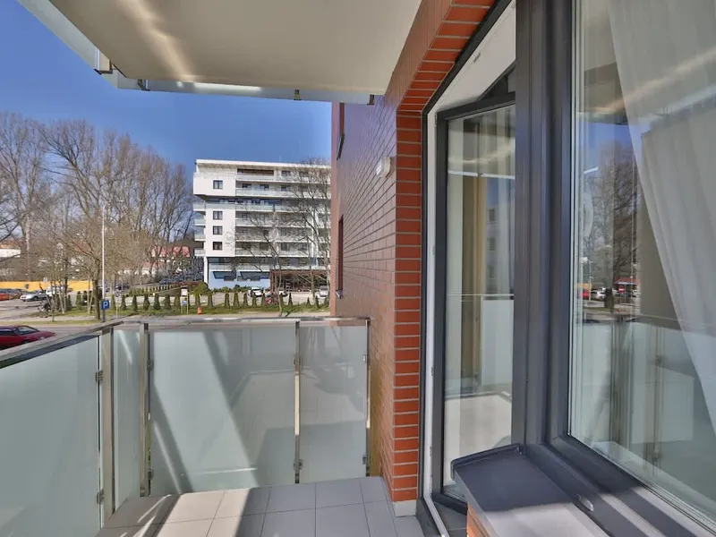 Przytulne Studio | 400 m do Plaży, Siłownia, Balkon – zdjęcie 5