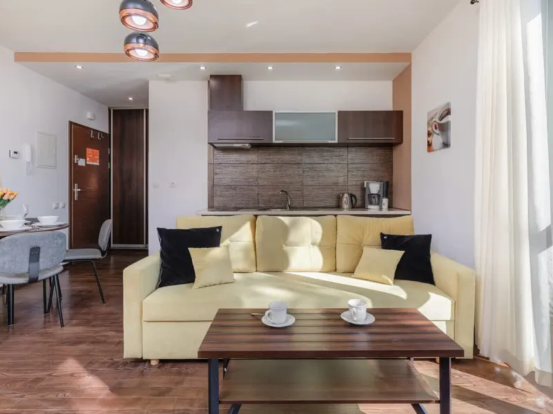 Praktisches Studio für vier Personen | Balkon, in Strandnähe – Foto 4