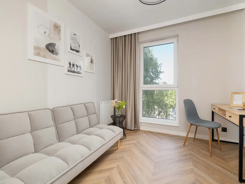 Klimatisierte Wohnung | 2 Schlafzimmer, Parkplatz, Arbeitsraum – Foto 3