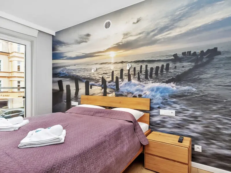 Nowoczesny Apartament | Balkon, Parking, Miejsce do Pracy – zdjęcie 2