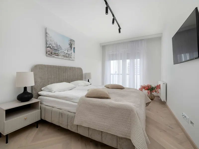 Nowoczesny Apartament we Wrocławiu | Widok na Rzekę – zdjęcie 2