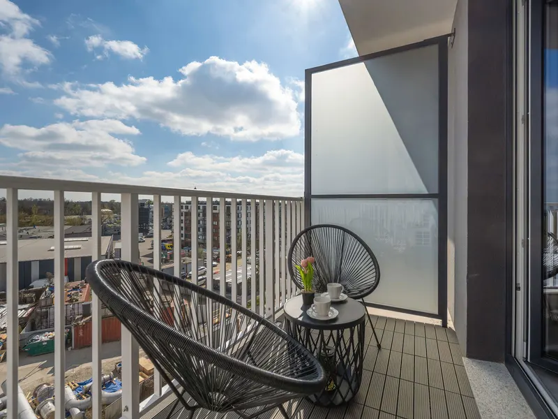Klimatyzowany Apartament | 2 Sypialnie, Balkon, Parking – zdjęcie 4