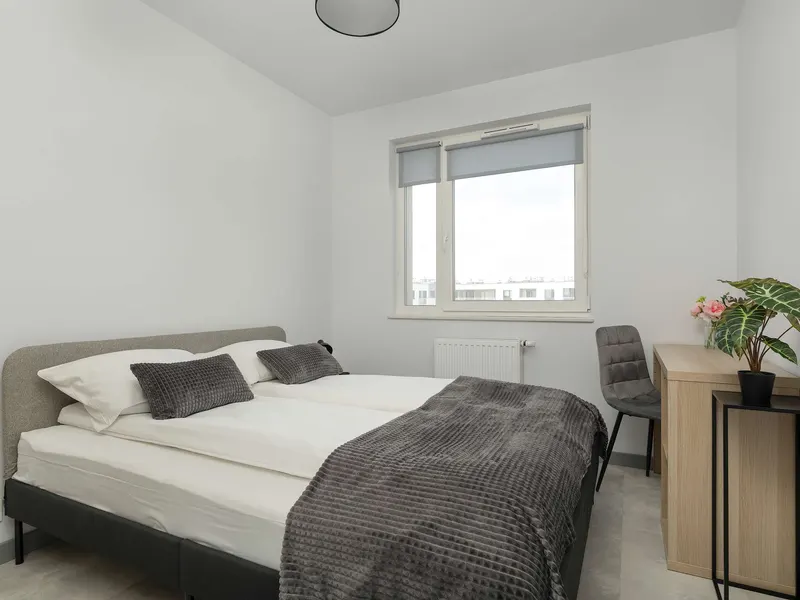 Klimatyzowany Apartament | 2 Sypialnie, Balkon, Parking – zdjęcie 2