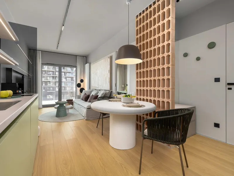 Elegantes Apartment | Parkplatz, Fitnessstudio und Kino im Gebäude – Foto 2
