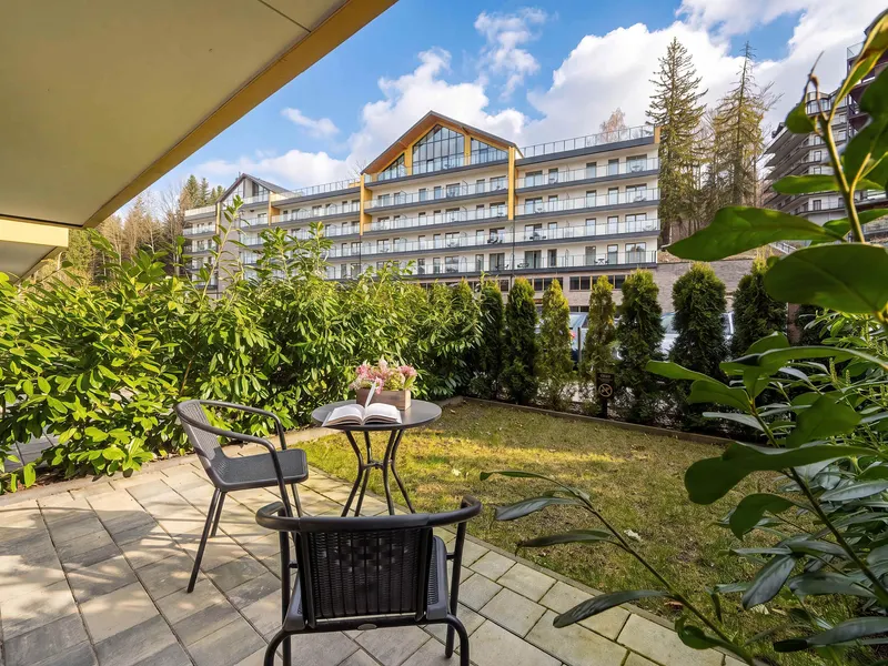 Stylowy Apartament | Dostęp do SPA | Taras i Parking – zdjęcie 4