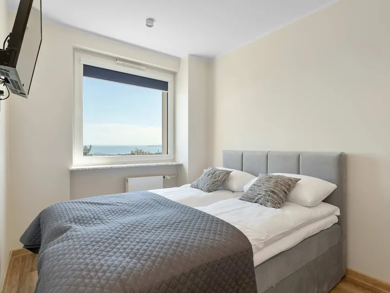 Apartament z Balkonem | Widok na Morze i Bliskość Plaży – zdjęcie 3