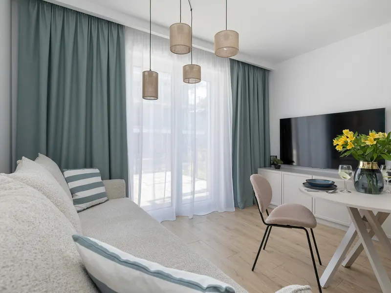 Stylowy Apartament z Tarasem | Blisko Plaży | Parking – zdjęcie 5