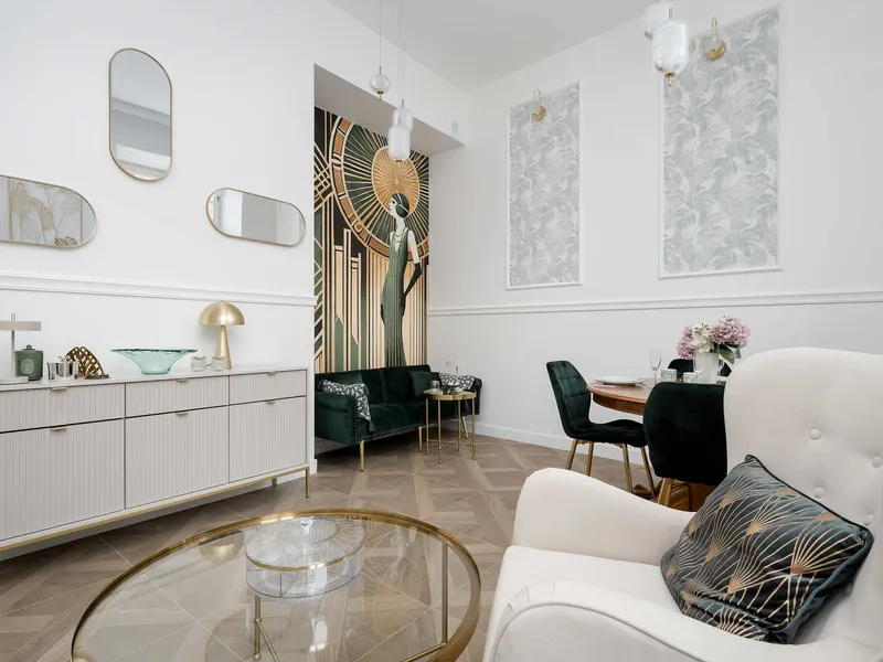 Elegant Apartment in the Center | View of the Oder River and Balcony – photo 1