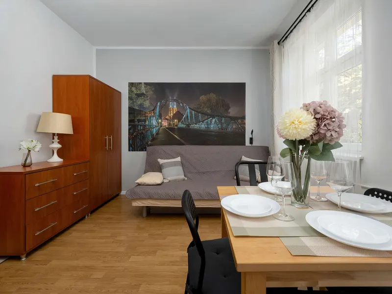 Funkcjonalne Studio w Centrum | Blisko Rynku | Smart TV – zdjęcie 2