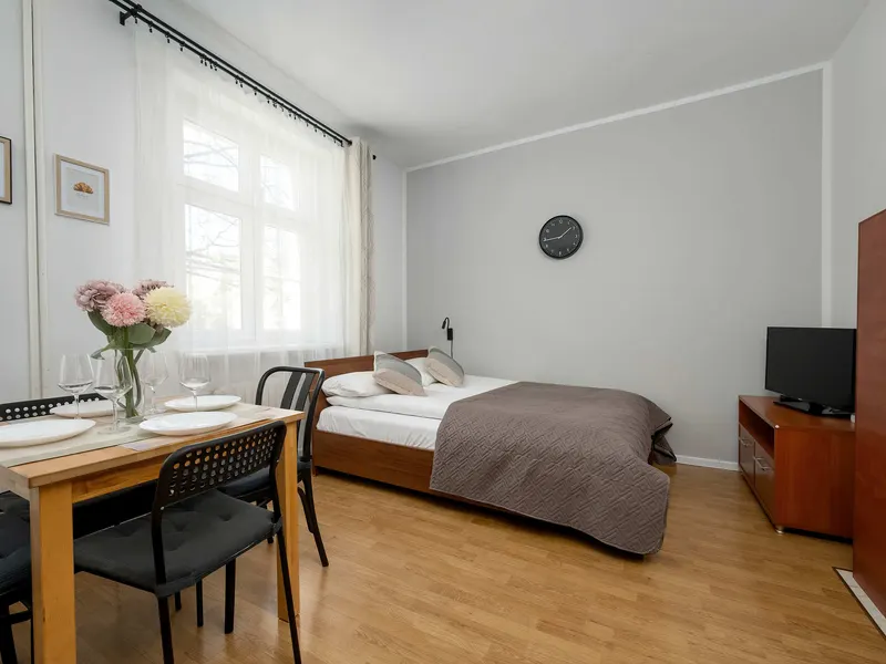 Funkcjonalne Studio w Centrum | Blisko Rynku | Smart TV – zdjęcie 1