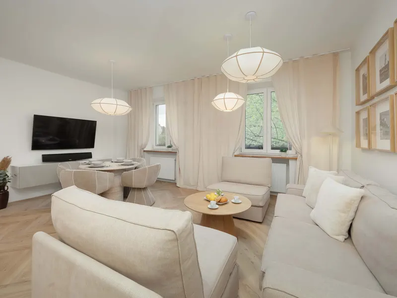 Spacious Apartment in Warsaw | Balcony – photo 5