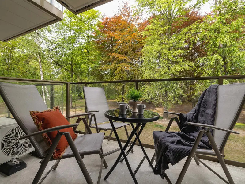 Einzigartiges Studio für 2 Personen | Geräumiger Balkon – Foto 4
